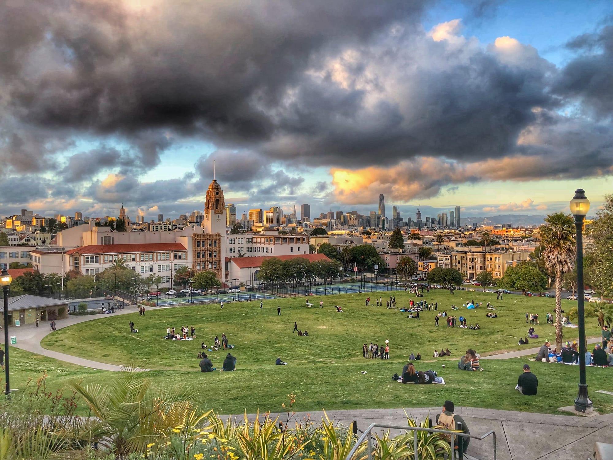 Delores Park, SF